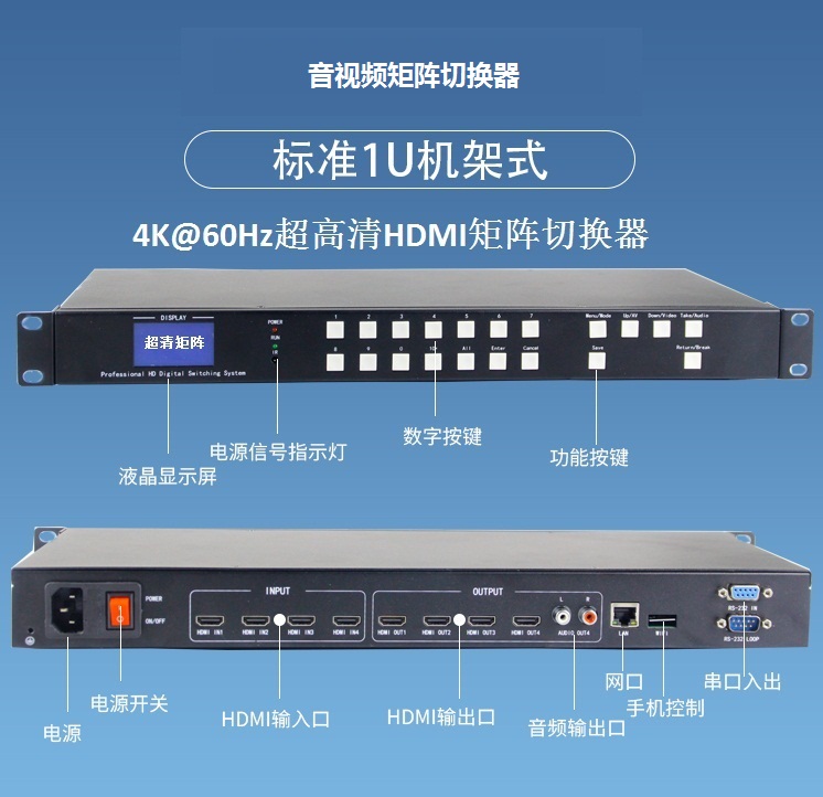 音視頻矩陣切換器